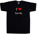 I Love Heart Surrey T-Shirt