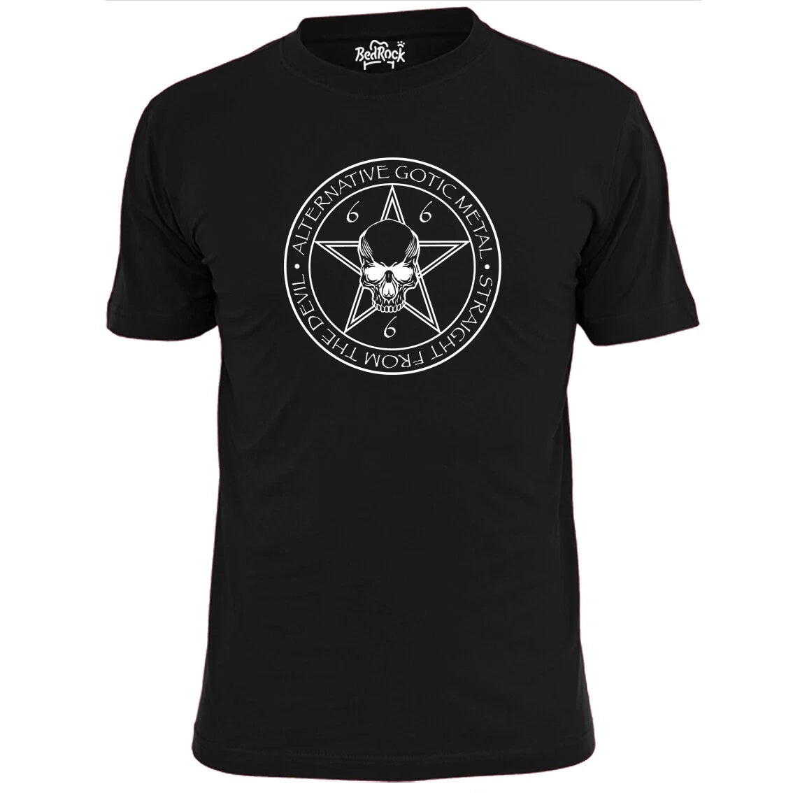 Mens 666 Gothic Metal T Shirt Metallica Megadeth Maiden