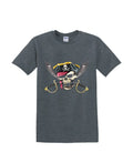 T-Shirt S to 2xl 3xl - PIRATE SKULL SWORDS fun humor adult