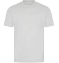 Sseinse T-Shirt Mens Essential Fitted Crew Neck Jersey Cotton Tee in Light Grey