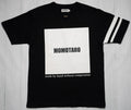 Momotaro $90 NWT Momotaro Black White Cotton Box Logo T-Shirt 07-135 L