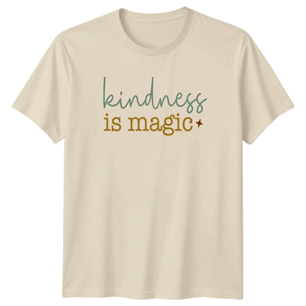 Kindness Is Magic T-Shirt Boho Aesthetic Inspirational Gift For Him And Her