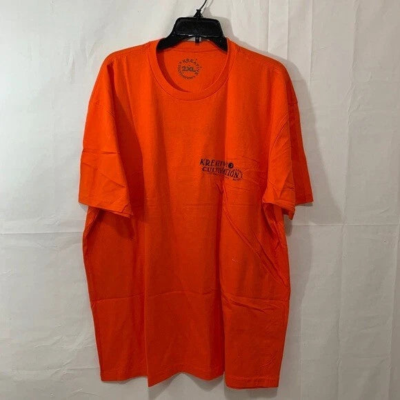 Kreative Cultivation NIB The Cult of Fashion T-Shirt in Orange Size XXL