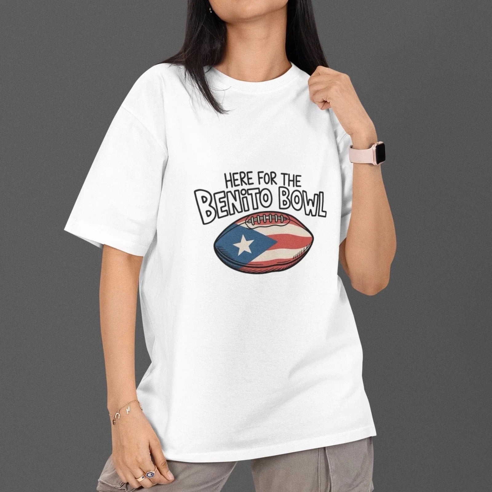 Benito Bowl Football Meme Funny Graphic Shirt Here For The Benito Bowl Tee Gift