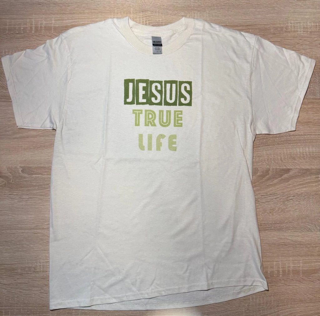 Unisex Graphic T-Shirt – Trendy & Comfortable Casual Wear | “Jesus True Life”