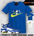 Shirt Match Air Griffey Max 1 Varsity Royal Sneaker Matching Fly S Dog T-Shirt