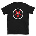 Satanic Church Sigil Bolt Inverted Pentagram Men's Short-Sleeve T-Shirt