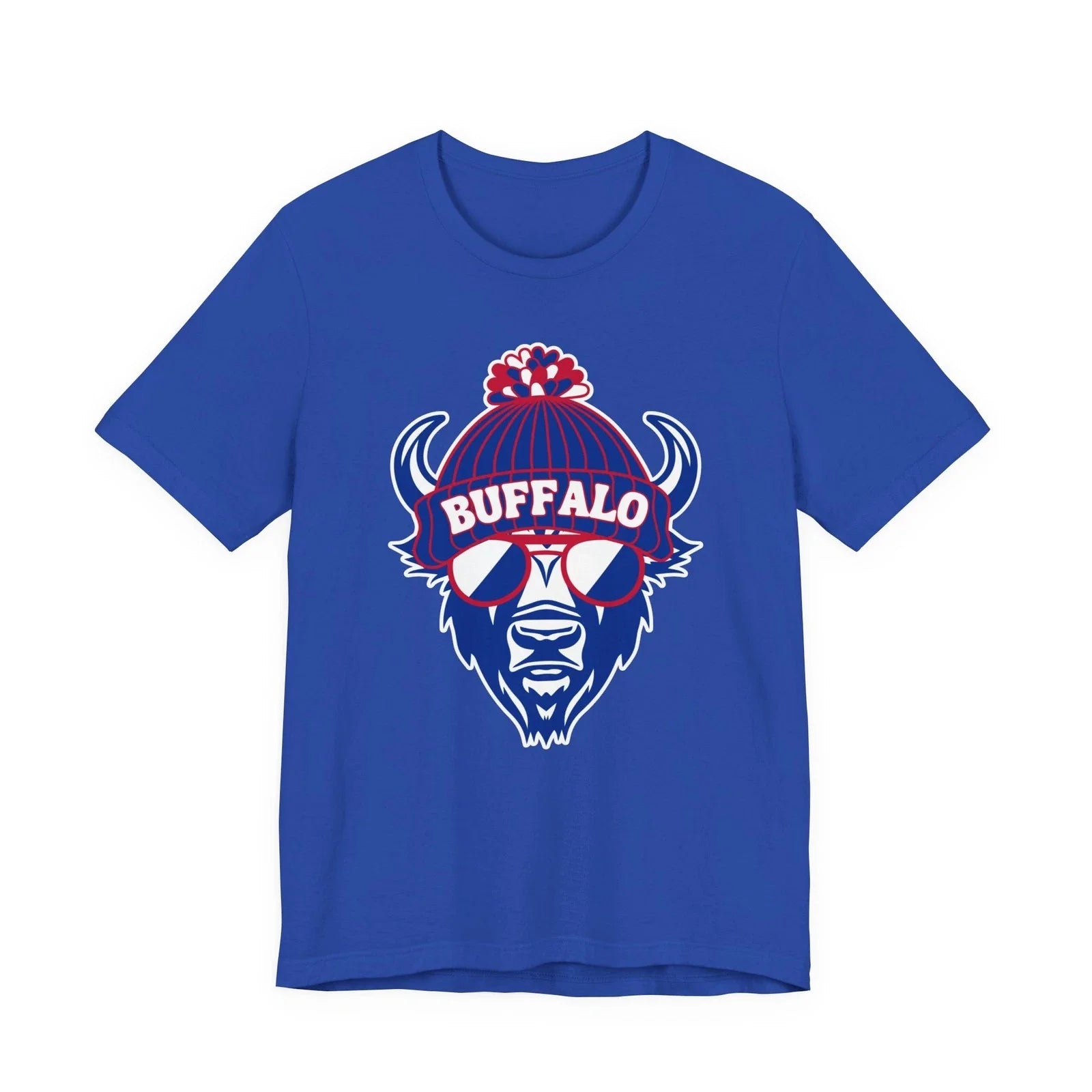 Buffalo Football Tee Trendy Mascot Graphic T-Shirt