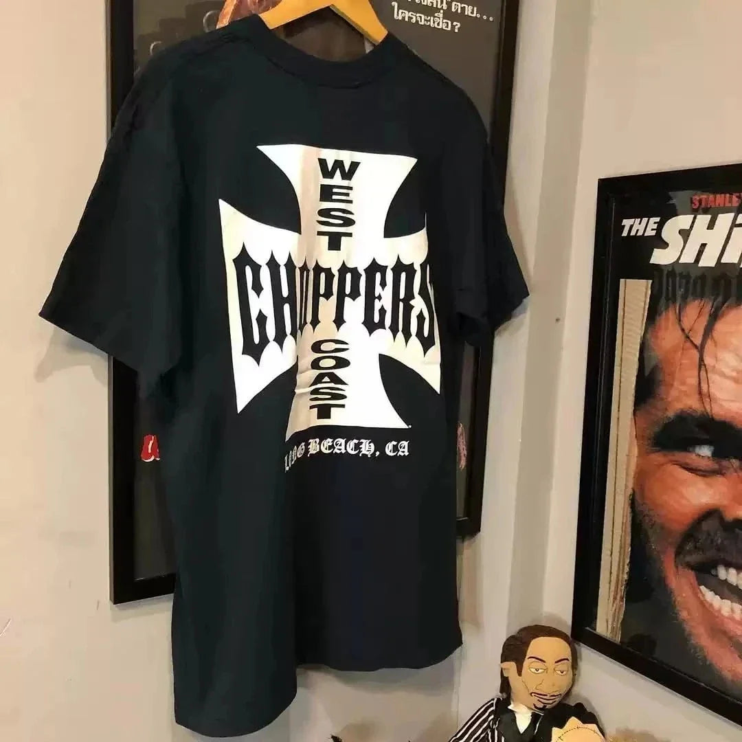 West Coast Choppers T-Shirt Mens Womens Cotton Short Sleeve Vintage Graphic Tee