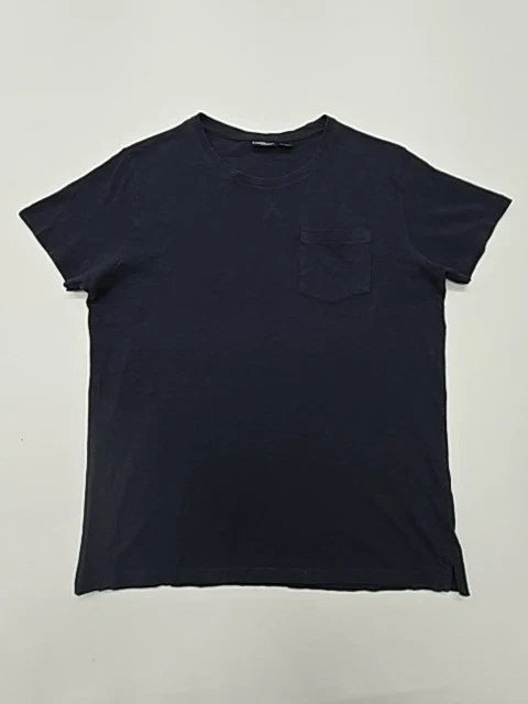 Luvergy Men’s Navy Pocket Cotton T-Shirt Size M Regular