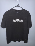 Insomnia Visuals Simple Logo Black T-Shirt - Rare Hard To Find