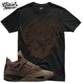 Shirt To Match 4 SP Mocha Unisex Tee Sneaker Shirt Cool Shirt