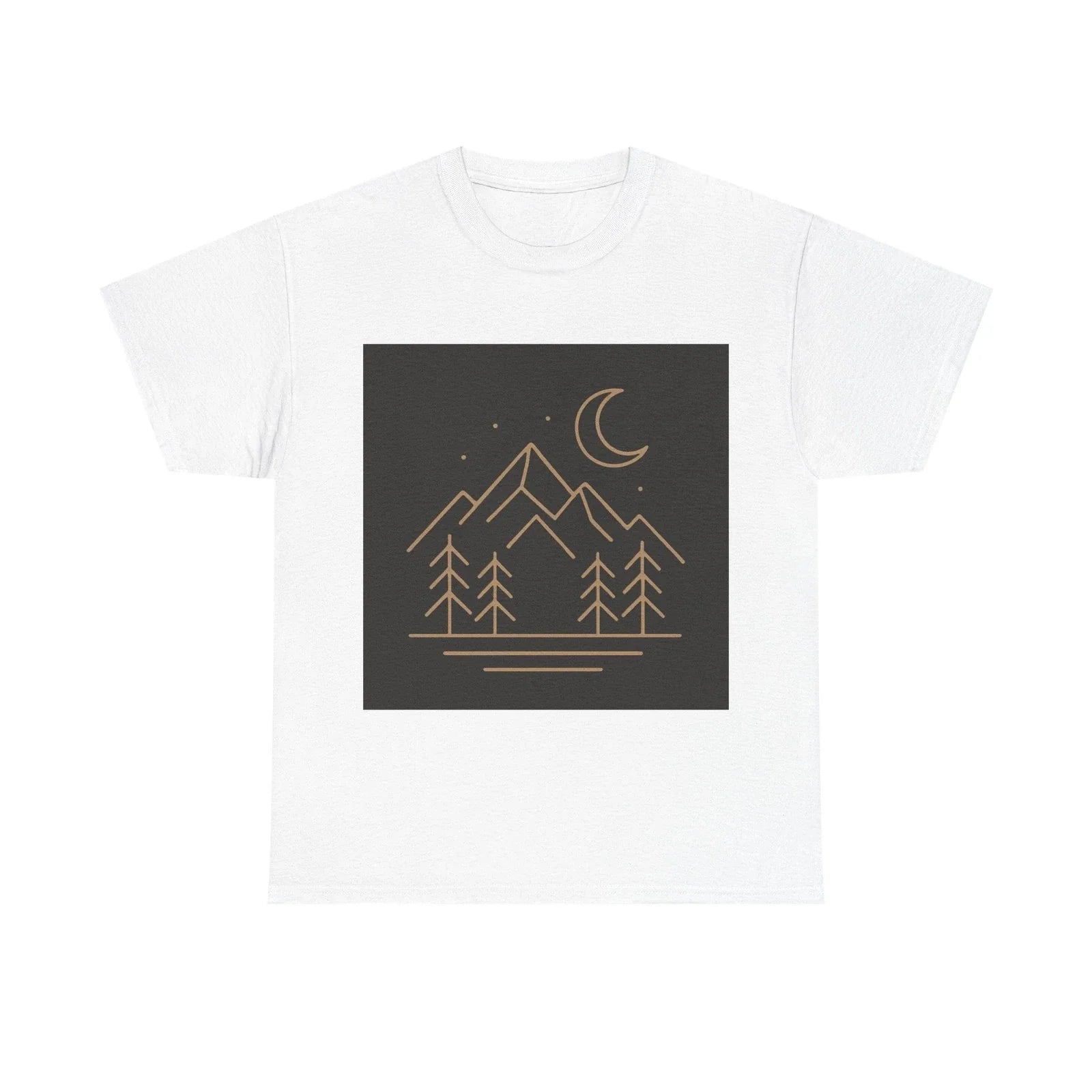 Mountain Adventure Minimalist Shirt, Outdoor Nature Line Art Tee, Hiking Camp...