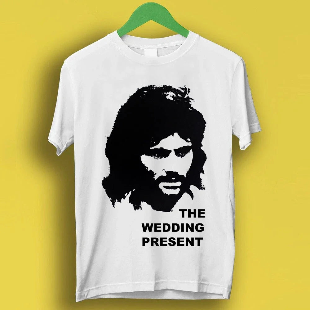 George Best The Wedding Present  Jangle Indie Pop Unisex Retro 80s T Shirt P7283