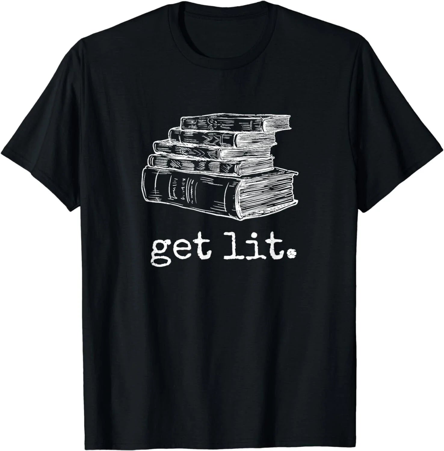Get Lit with Books Funny Meme - Gift for Book Lover, Reading Gift Unisex T-Shirt