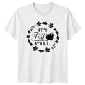 Its Fall Yall T-Shirt Fall Harvest Autumn Seasonal Gift For Him And Her