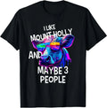 I Like MOUNT HOLLY And Maybe 3 People T-Shirt Simple City T-Shirt