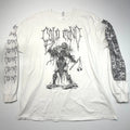 Cold Mind Hardcore Band Long Sleeve Tee XL Grim Reaper Graphic