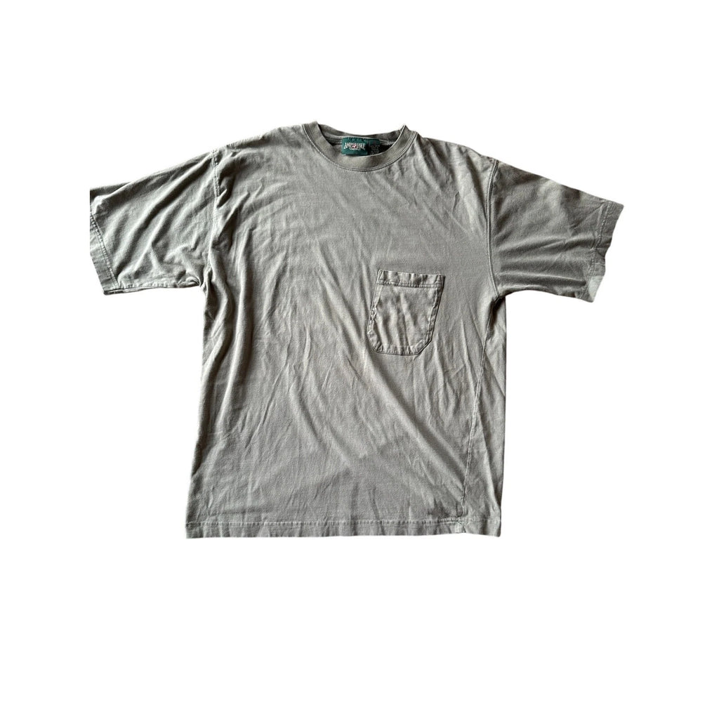Vintage Blank 90’s American Eagle Outfitters Olive Green L Pocket Tee