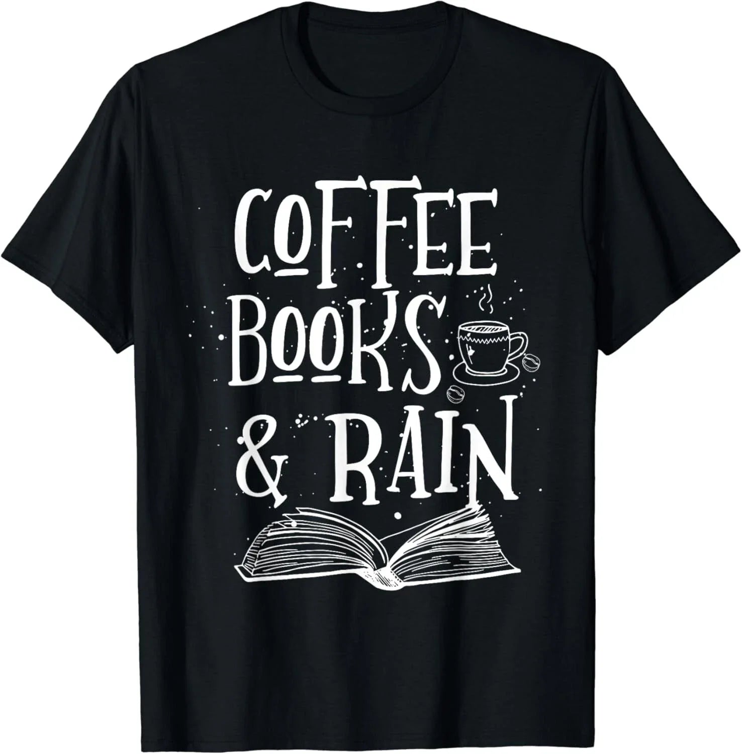 Coffee Books & Rain Gift Unisex T-Shirt