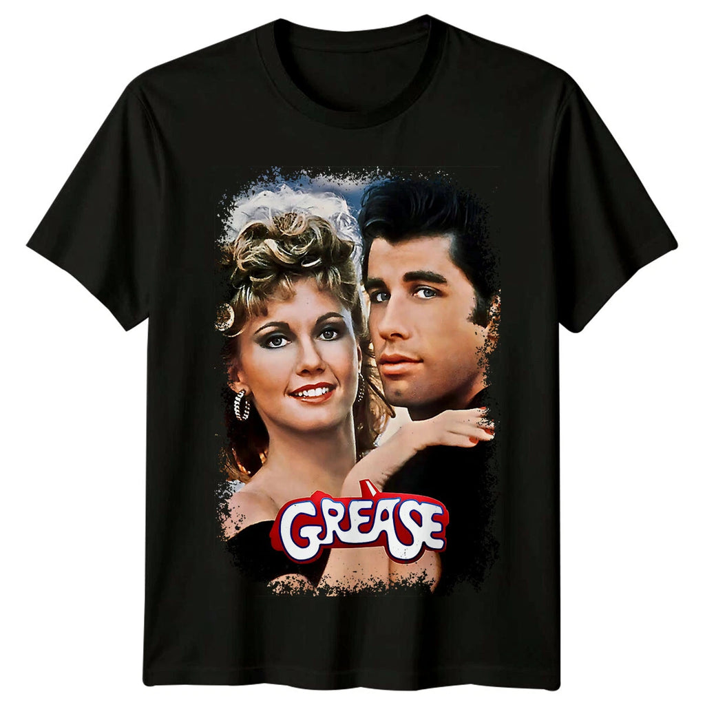 Grease (1978) Movie Poster Inspired T-Shirt Retro 70s Tee Unisex