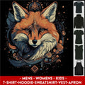 Fantasy Kitsune Japanese Folklore Fox Mens Womens Kids Unisex