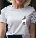 Unisex T-shirt - Duck You CREST - Original Funny Novelty Summer Couple Student