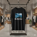 Honda Civic JDM Graphic T Shirt Japanese Style Car Enthusiast Tee - S282