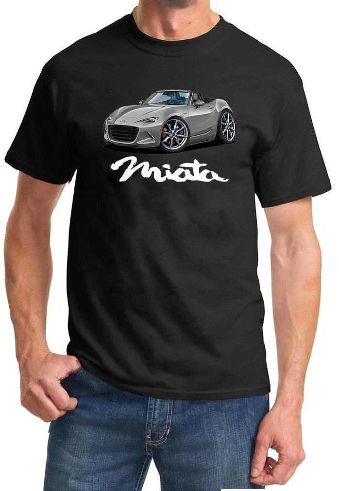 2015 2016 2017 2018 Mazda Miata Full Color Tshirt NEW FREE SHIP