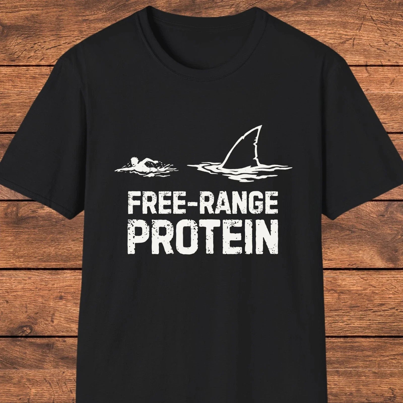 Shark Shirt, Dark Humor Graphic Tee, Funny Ocean T Shirt