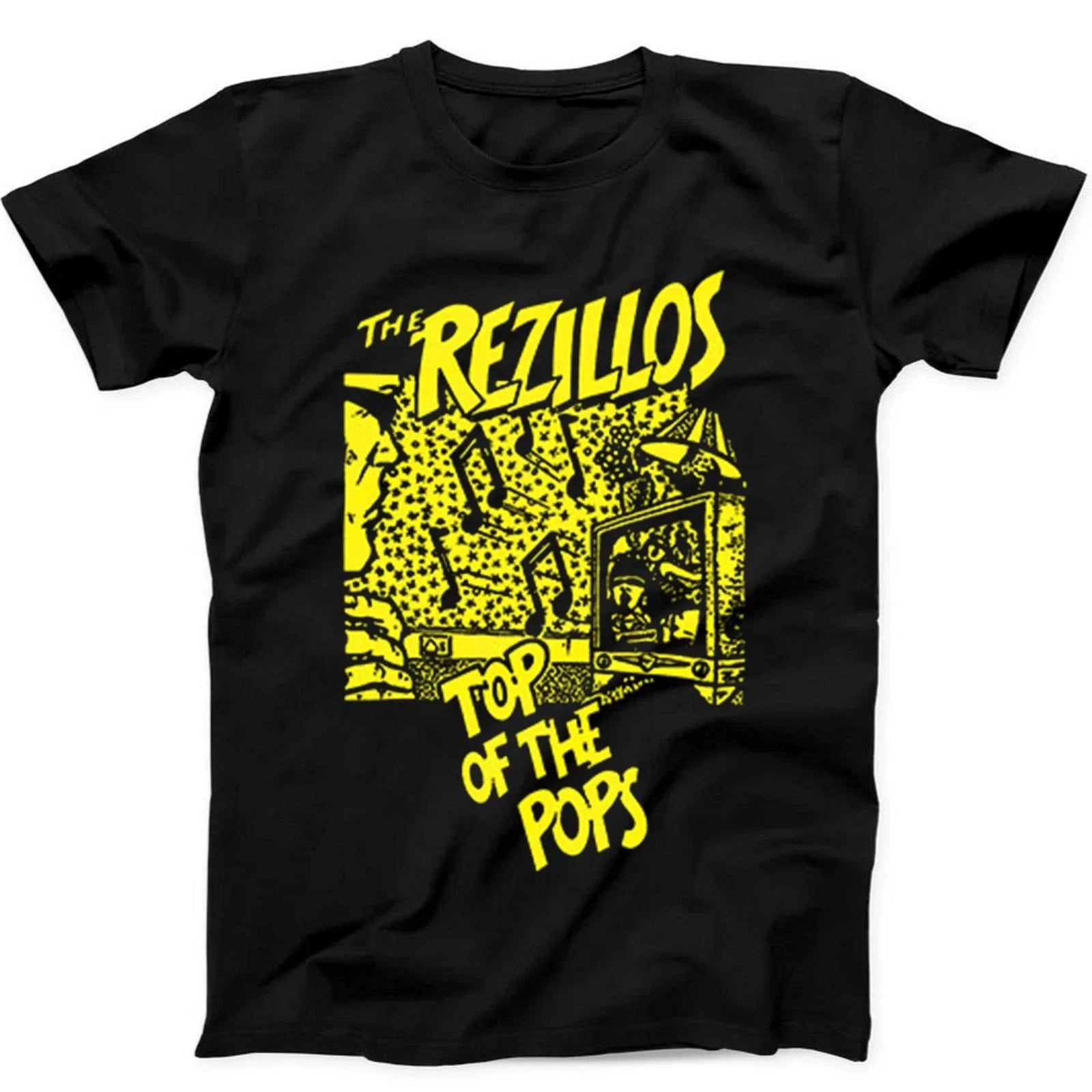 Rezillos Top Of The Pops Music Retro Gift Tee  T Shirt 485