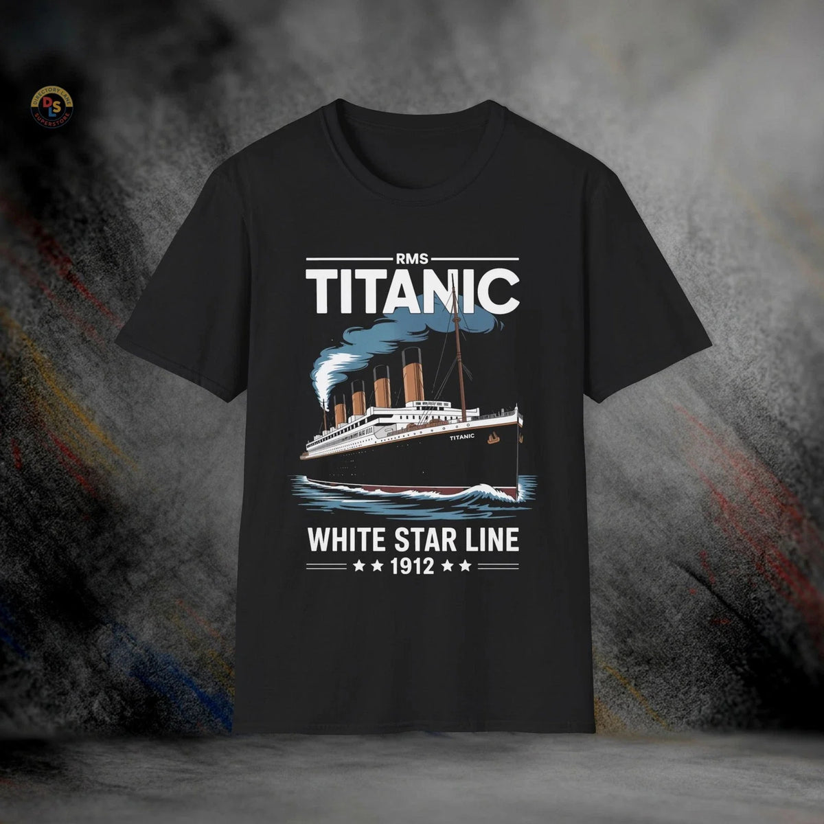 RMS Titanic White Star Line 1912 T-Shirt | Softstyle Tee