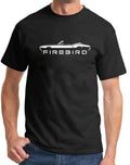 1967 1968 Pontiac Firebird Convertible Classic Outline Design Tshirt NEW COLORS