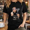 Max Verstappen Middle Finger Las Vegas GP Shirt ,Retro Distressed Graphic Tee