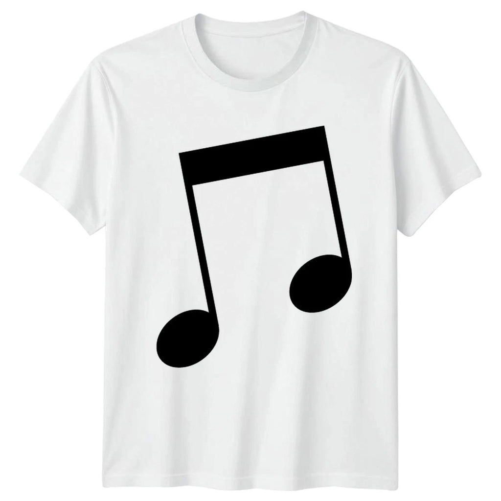 Music Note Symbol Simple Graphic T-Shirt Musician Music Birthday Gift