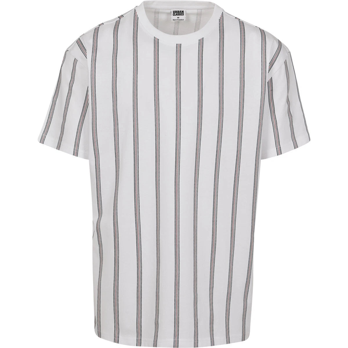 Urban Classics Heavy Oversized AOP Stripe Tee T-shirt Allover Nadel Streifen New