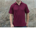 Mens big Large man size BURGUNDY polo shirt size XL  RX100 NEW Work Casual