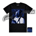 Foamposite One Deep Royal Black Ice Game T Shirt Match TP