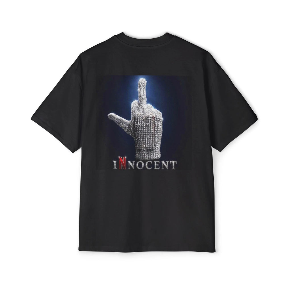 Innocent | Michael Jackson Glove Middle Finger Tee | Oversized