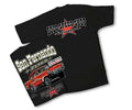 Solo Speed Shop San Fernando Flyer 57 Chev (24) T-shirt