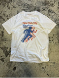 Deadstock Legacy T-Shirt NY Marathon 1989 Oversized Boxy Fit Y2K Unisex Tee