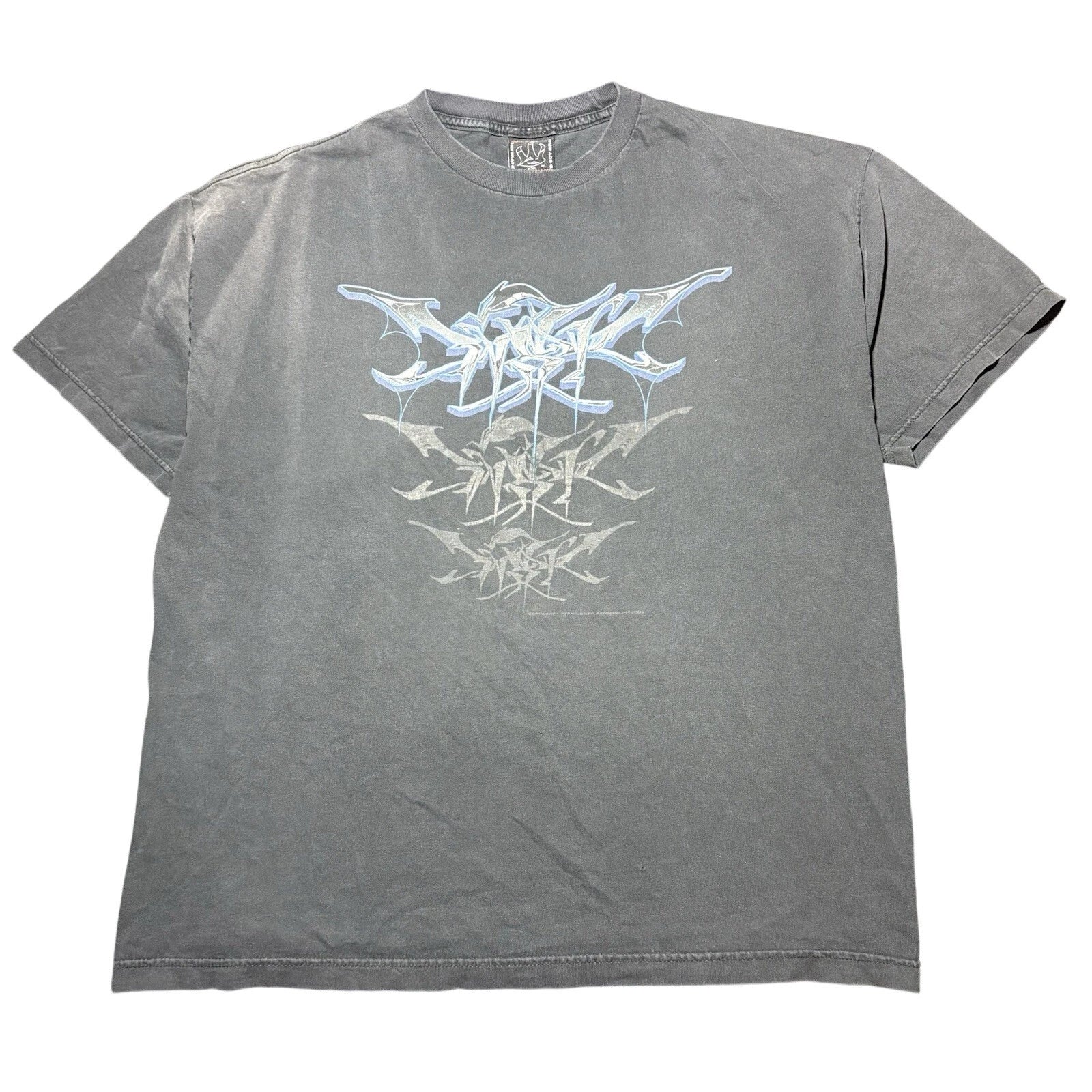 Wild Style Technicians T-Shirt Hip Hop Graffiti Men's 2XL Short Sleeve 90's Y2K