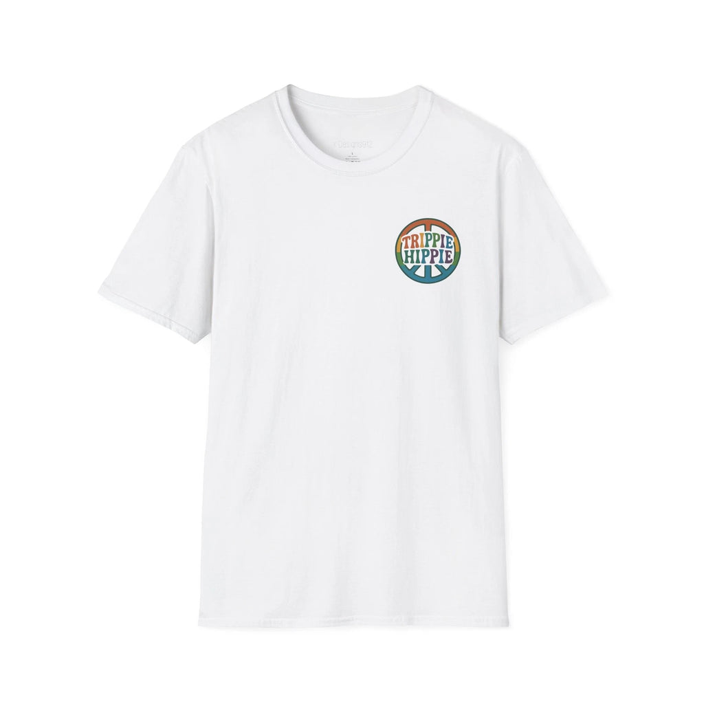 Hippy Peace Love Friendship T-Shirt, Unisex Tee for Groovy Vibes, Boho Graphic