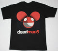Deadmau5 Short Sleeve Cotton Hip Hop Black All Size T-Shirt