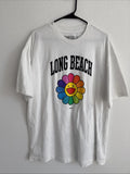 Takashi Murakami ComplexCon Long Beach Flower T-Shirt Size White XL