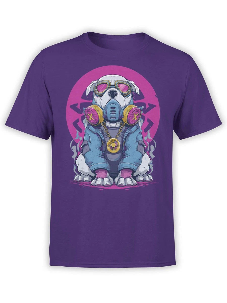 FANTUCCI Toxic Woof T-Shirt | Neon Cyber Dog Tee for Streetwear | Unisex