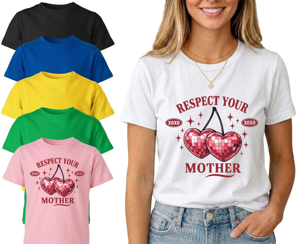 Respect Your Mother Graphic T Shirt Gift Tee Adult Kids Top