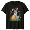 Cute Bunny Holding Easter Egg T-Shirt Easter Holiday Easter Gift For Him And Her