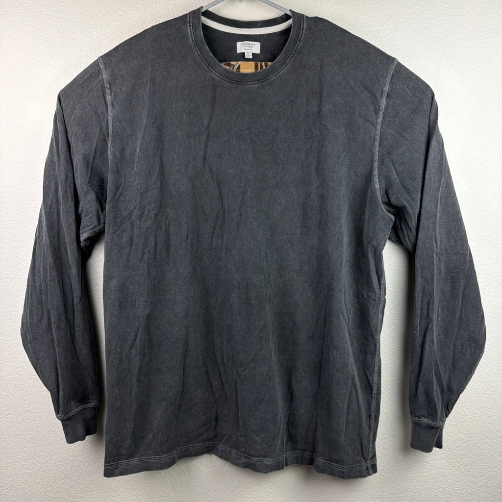 Tomorrows Laundry Long Sleeve Shirt Faded Black Minimalist Mens Extra Large