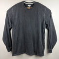 Tomorrows Laundry Long Sleeve Shirt Faded Black Minimalist Mens Extra Large
